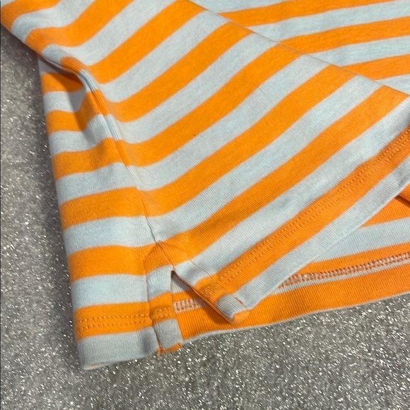 Maeve by Anthropologie Cropped Striped Tank Orange Striped Tank Top XS cotton - Picture 4 of 10